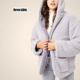 Coziest Pocketed Reversible Sherpa Coat