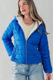 Reversible Hooded Puff Jacket