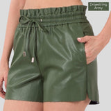 SALE Connie Vegan Leather Shorts