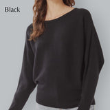 Oversized Ribbed Dolman Sweater