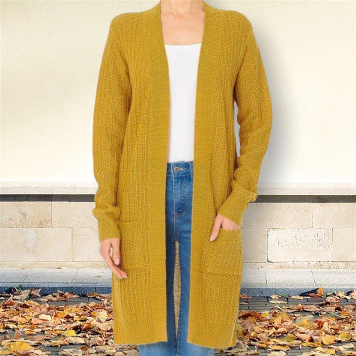 SALE Long Cardigan With Pockets