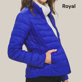 Ultra Lightweight Padded Thermal Zip Up Jacket