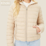 Reversible Hooded Puff Jacket