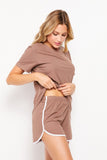 Relax Dolphin Shorts & Comfy Tee Lounge Set | 2 Piece