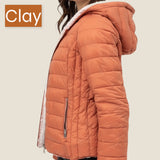 Reversible Hooded Puff Jacket