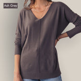 Rosalind V-Neck Hi Lo Sweater