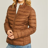 Ultra Lightweight Padded Thermal Zip Up Jacket