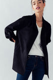 Faux Suede Easy to Wear Jacket