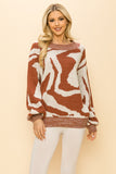 SALE Leilani Printed Sweater